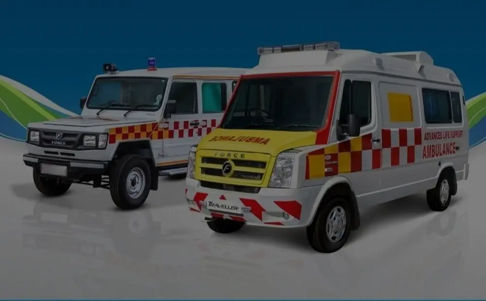 Critical care ambulance banner
